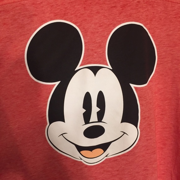 Disney | Mickey Mouse Red Baseball Tee Shirt - Picture 2 of 8
